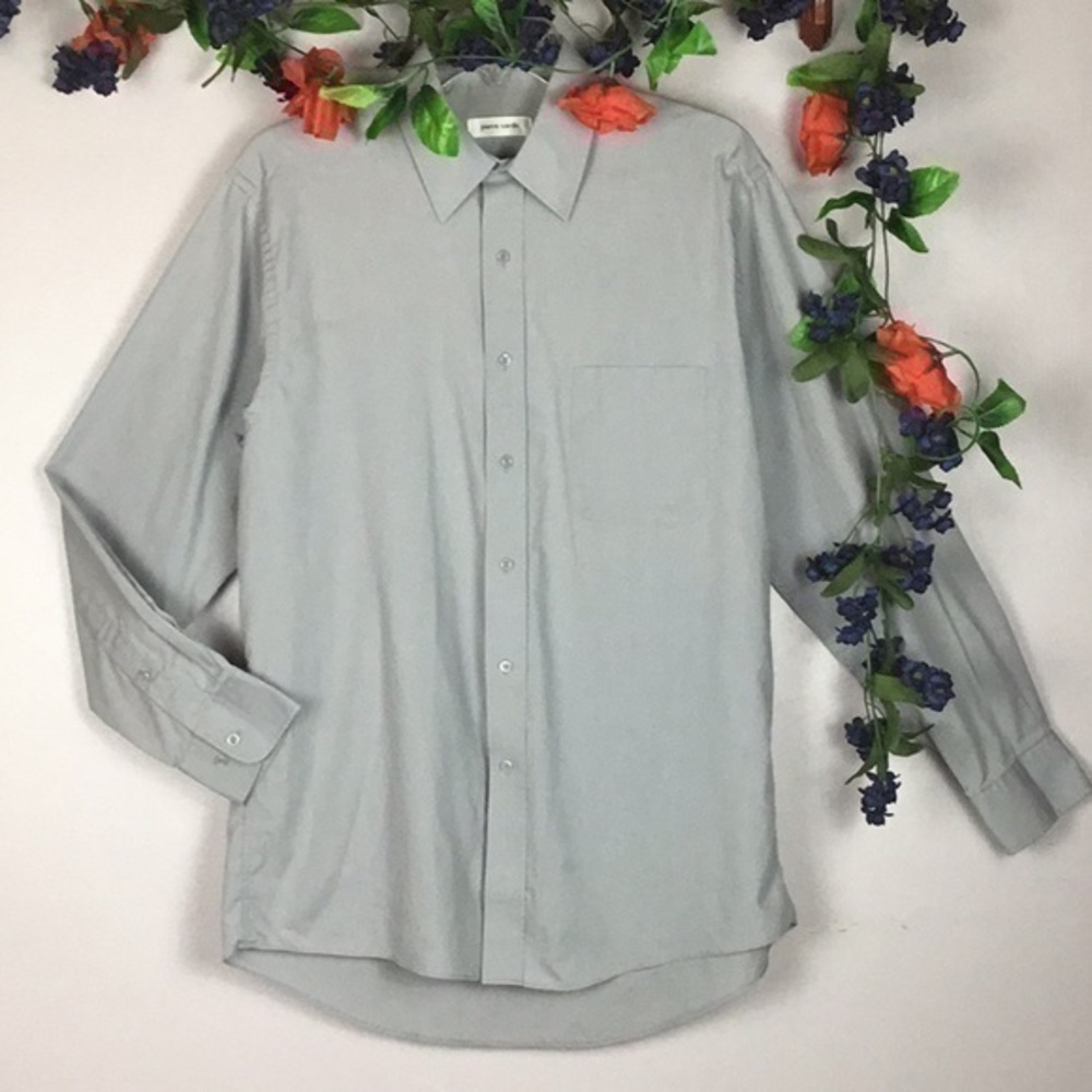 PIERRE CARDIN Shirt Top Neck 15.5 Sleeves 32 x 33